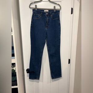 Abercrombie Slim Straight Ultra High Rise